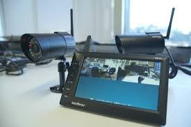 Cameras com monitor colorido