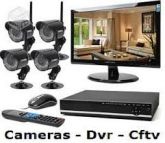 Cameras com monitor colorido